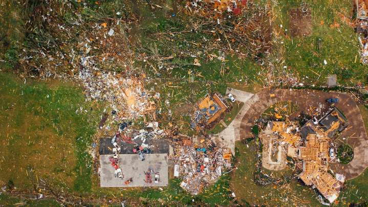 Tornado arrasa ciudad del sur de Brasil