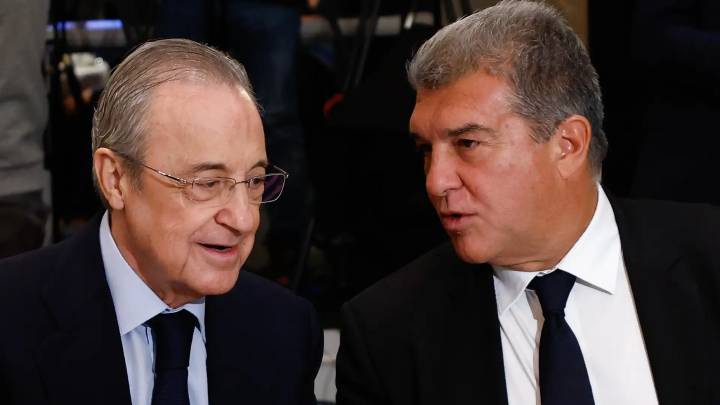 Joan Laporta estalla contra el Real Madrid y Florentino: "El más beneficiado por los árbitros"