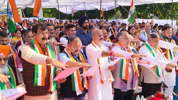 Those opposing Vande Mataram reflect hatred and separatist mindset: Tarun Chugh