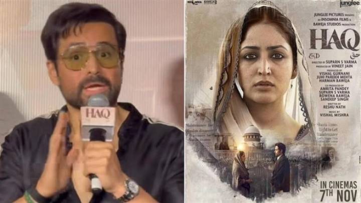 Agency News ‘HAQ’: Emraan Hashmi and Yami Gautam’s Courtrrom Drama Lands in Controversy As Shah Bano’s Daughter Sends Legal Notice To Film Makers Weeks Before Its Release