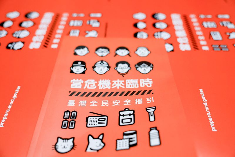 In a first, Taiwan to distribute security handbook to all households as China threat rises