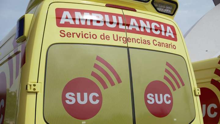 Una mujer resulta herida tras caer con su vehículo por un barranco en Valleseco, Gran Canaria
