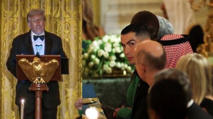 Cristiano Ronaldo cena con Donald Trump en la Casa Blanca: "Mi hijo es tu fan"