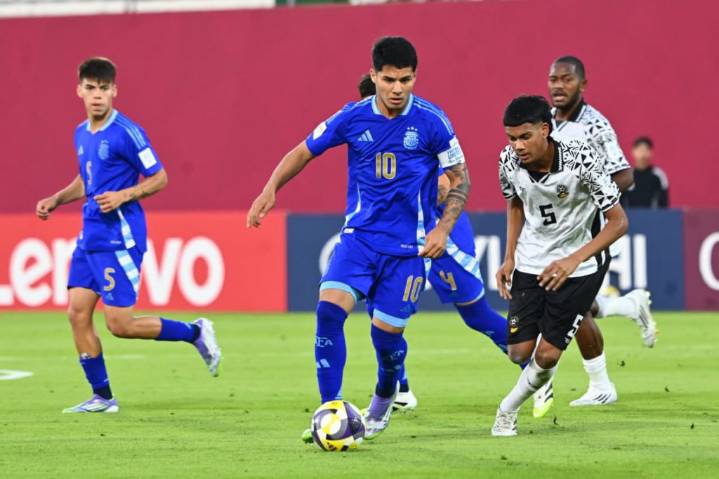 Los pibes del Sub 17 golearon a Fiji y cerraron el grupo como líderes