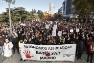 Los autónomos también salen a la calle contra Sánchez