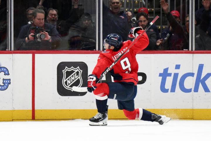 Leonard and Ovechkin help the Capitals beat the Oilers 7