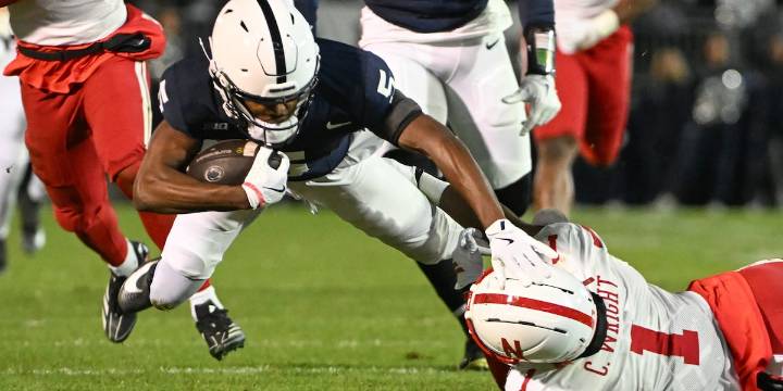 Allen becomes Penn State’s career rushing leader as Nittany Lions pound Cornhuskers 37