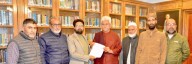 Delegations of Traders Associations from Srinagar and Bandipora meet LG Manoj Sinha