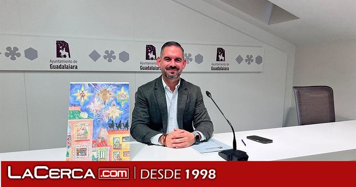 Guadalajara amplía su iluminación navideña y contará con camellos o dromedarios reales en la Cabalgata de Reyes