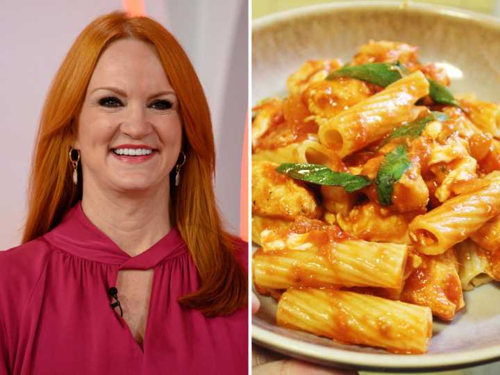 I made The Pioneer Woman's chicken mozzarella pasta. I see why she calls it one of the 'easiest pastas on the planet.'