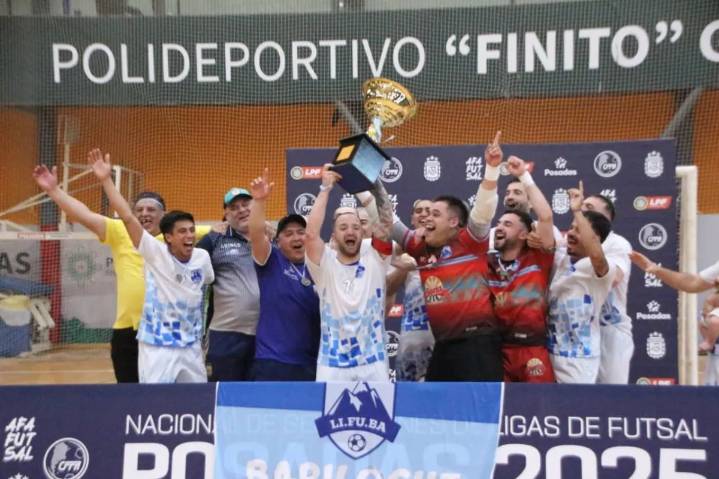 Bariloche se quedó con el Nacional de selecciones de futsal AFA en Posadas