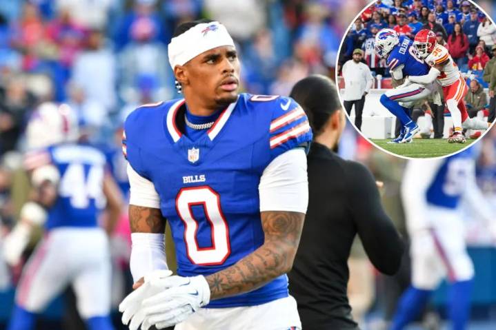 Bills make Keon Coleman a healthy scratch after missing meeting