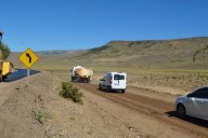 Retoman las obras de pavimentación en la ruta provincial 23 entre Aluminé y Villa Pehuenia