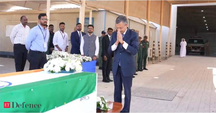 India's UAE envoy, CG pay last respects to Syal