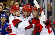 Kochetkov’s 25 saves, Ehlers’ first goal lift Hurricanes over Rangers 3