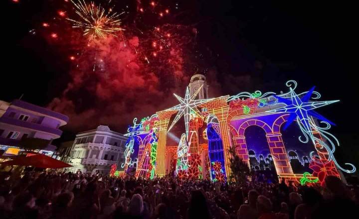 Mayagüez enciende la Navidad con el nacimiento más grande de Puerto Rico