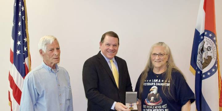 80 years later, family of late Missouri WWII veteran receive his service medals