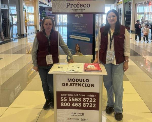 Instala Profeco módulos de atención en plazas comerciales por El Buen Fin