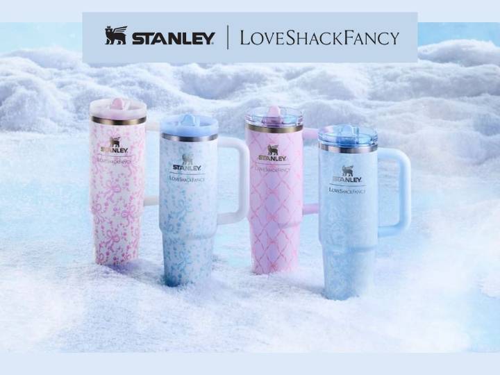 Stanley x LoveShackFancy's Holiday drop lands today - and fans are already obsessed