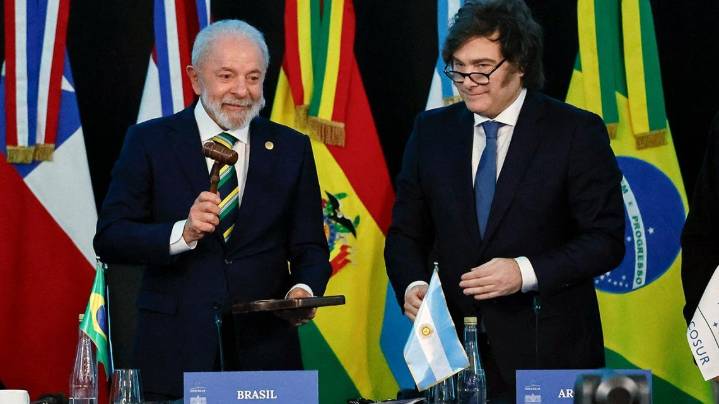 Javier Milei evalúa no asistir a la cumbre del Mercosur en Brasil