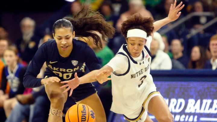 Hannah Hidalgo sets NCAA steals record, Notre Dame scoring record