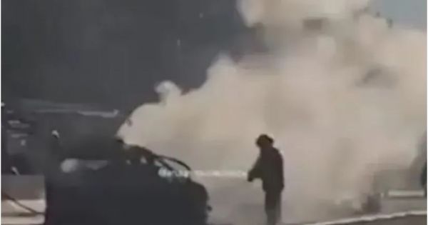 Una familia murió tras un brutal choque e incendio en plena ruta