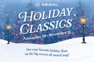 Regal discounts Holiday Classics Series with 25+ family