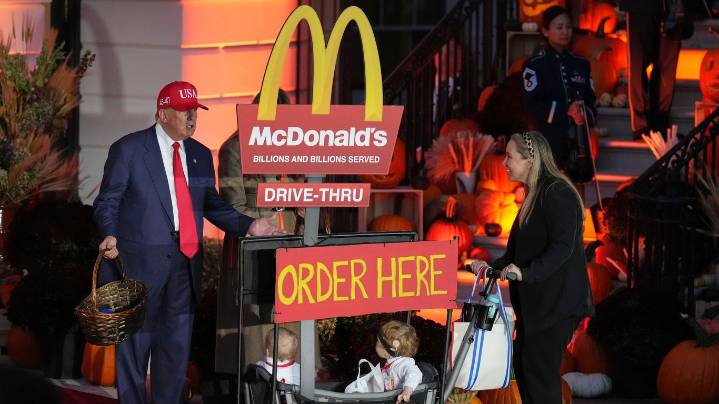 Exclusive: Trump takes affordability pitch to McDonald's