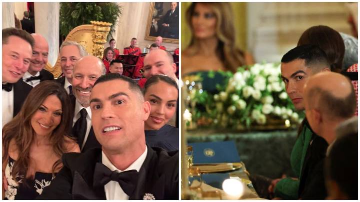 Trump cena con Cristiano Ronaldo en la Casa Blanca: "Mi hijo Barron ahora me respeta un poco más"