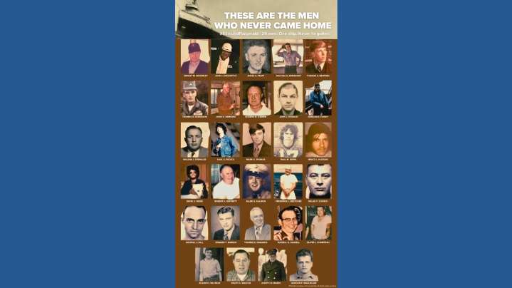 For whom the bell tolls: The 29 men lost on the Edmund Fitzgerald, 50 years ago