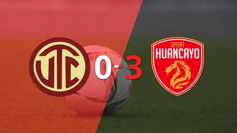 Liga 1: Goleada 3-0 de Sport Huancayo a UTC con doblete de Janio Pósito incluído