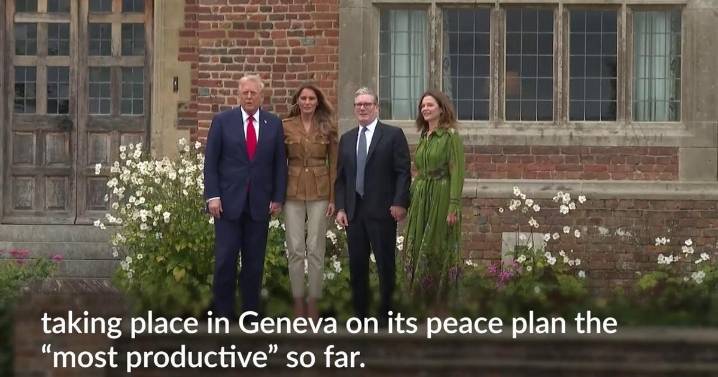 Starmer and Trump speak on Ukraine amid ‘productive’ talks on US