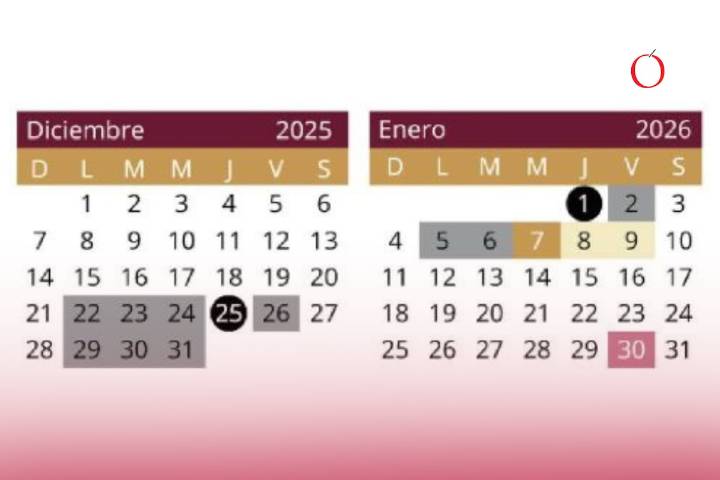 Calendario de la SEP: ¿Cuándo inician las vacaciones de diciembre?