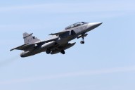 A Canadian-made Swedish fighter jet may kick-start a domestic defence aerospace industry. But at what cost?