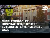 1 child sent to hospital, 5 others examined after report of an overdose at a DC middle school