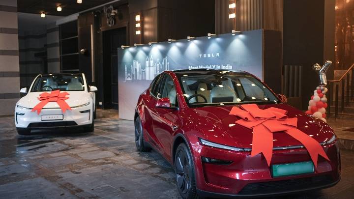 Tesla India launch: Elon Musk opens first pop-up showcase at Gurugram’s Ambience Mall. Details inside