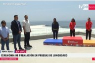 XX Juegos Bolivarianos: presidente Jerí asiste a ceremonia de premiación