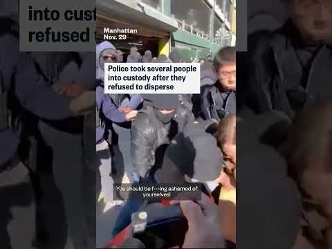 People arrested during anti-ICE demonstration in NYC