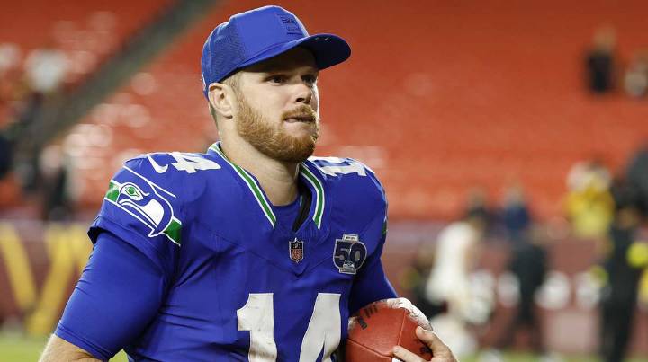 Seahawks’ Sam Darnold was ‘feeling the flow’ like Happy Gilmore vs. Commanders