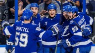 Lightning score twice in opening 90 seconds, top Flames for 5th win in row