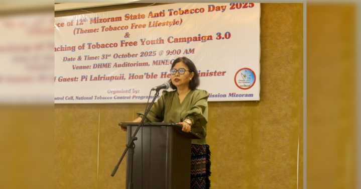 Mizoram launches tobacco-free youth campaign