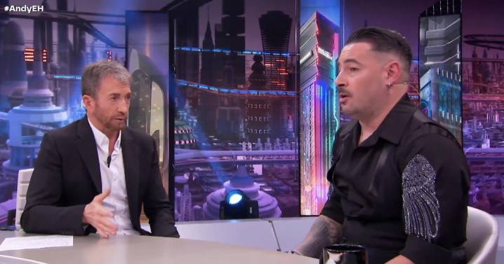 Andy presenta en 'El Hormiguero' su primer disco en solitario: «Era mi gran sueño y lo estoy cumpliendo»