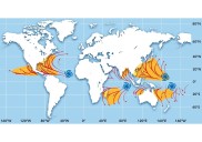 El muro invisible: por qué los huracanes nunca cruzan el ecuador