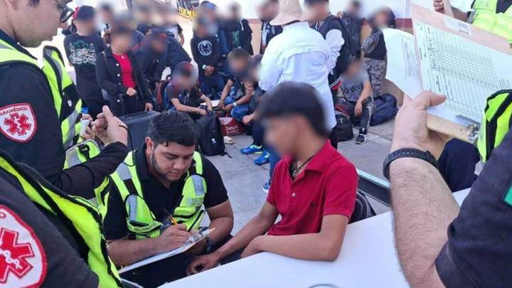 Los 27 menores y un joven que llegaron a Topolobampo, Sinaloa, están bajo resguardo; eran jornaleros que trabajaban en BCS