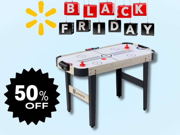 Get a gift for the whole family with Walmart’s bestselling air hockey table that’s now 50% off