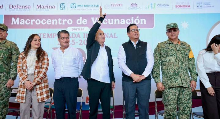 Durazo inaugura Macrocentro de Vacunación para aplicar más de un millón de dosis en Sonora
