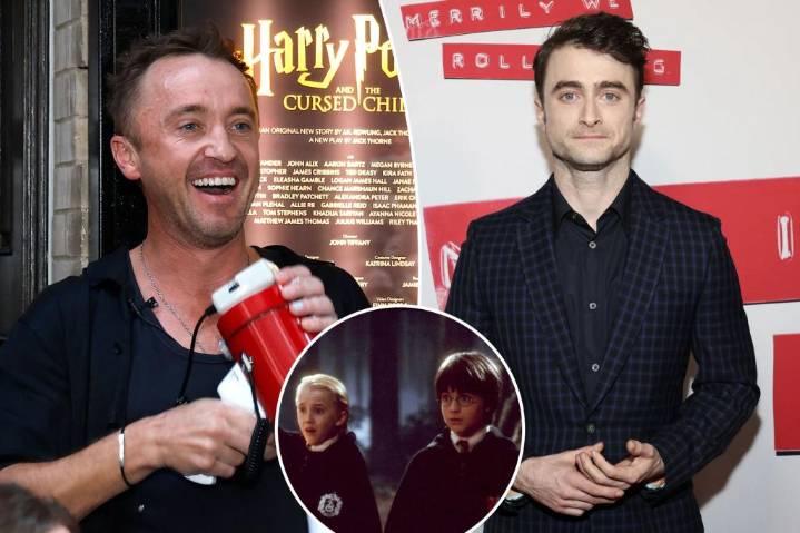 Tom Felton got 'tips' from Daniel Radcliffe for Broadway 'Cursed Child' debut