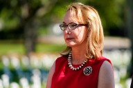 Gabby Giffords Denounces Trump Threatening to Execute Her Husband: ‘Dangerous’
