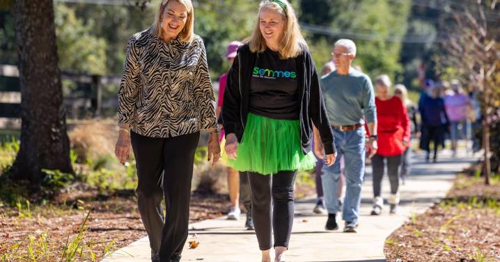 Trail upgrades at Senior Center