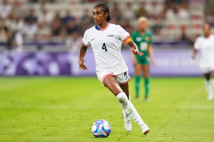 Naomi Girma returns for year's final USWNT matches against Italy